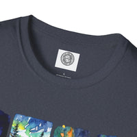 Load image into Gallery viewer, Life is Better by the Campfire Unisex T-Shirt, Cozy Camping Shirt, Outdoor Lover Gift, Nature Tee, Adventure Apparel
