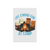 Load image into Gallery viewer, Campfire Fun Garden Banner | Outdoor Decor, Summer Celebration, Kids&#39; Camp, BBQ Party, Yard Sign
