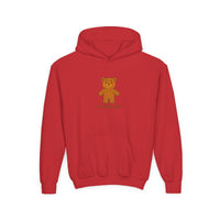 Load image into Gallery viewer, Youth Hoodie - Playful Pals Teddy Bear Graphic
