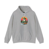Load image into Gallery viewer, Hoppy Trails Cowboy Frog Skater Oversized Hoodie | Y2K Streetwear
