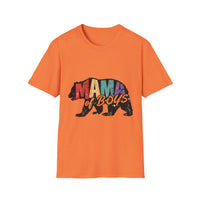 Load image into Gallery viewer, Mama of Boys T-Shirt, Softstyle Tee, Fun Gift for Moms, Casual Wear, Birthday Shirt, Family Outing Top
