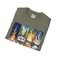 Load image into Gallery viewer, Life is Better by the Campfire Unisex T-Shirt, Cozy Camping Shirt, Outdoor Lover Gift, Nature Tee, Adventure Apparel
