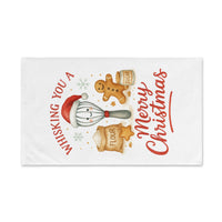 Load image into Gallery viewer, Christmas Hand Towel - &quot;Whisking You a Merry Christmas&quot;

