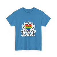 Load image into Gallery viewer, Pride Celebration Tee, Unisex Heavy Cotton Tee for LGBTQ+ Events, Polyamory Awareness Shirt, Rainbow Graphic T-Shirt, Festival Wear
