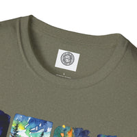 Load image into Gallery viewer, Life is Better by the Campfire Unisex T-Shirt, Cozy Camping Shirt, Outdoor Lover Gift, Nature Tee, Adventure Apparel
