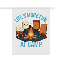 Load image into Gallery viewer, Campfire Fun Garden Banner | Outdoor Decor, Summer Celebration, Kids&#39; Camp, BBQ Party, Yard Sign
