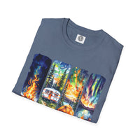 Load image into Gallery viewer, Life is Better by the Campfire Unisex T-Shirt, Cozy Camping Shirt, Outdoor Lover Gift, Nature Tee, Adventure Apparel
