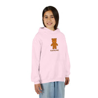 Load image into Gallery viewer, Youth Hoodie - Playful Pals Teddy Bear Graphic
