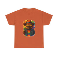 Load image into Gallery viewer, Pride Cowboy Bear T-Shirt | Rainbow LGBTQ+ Western Graphic Tee | Retro Gay Pride Shirt | Heart Glasses Bear | Yeehaw &amp; Be Gay Shirt
