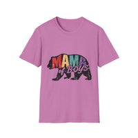 Load image into Gallery viewer, Mama of Boys T-Shirt, Softstyle Tee, Fun Gift for Moms, Casual Wear, Birthday Shirt, Family Outing Top
