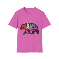Load image into Gallery viewer, Mama of Boys T-Shirt, Softstyle Tee, Fun Gift for Moms, Casual Wear, Birthday Shirt, Family Outing Top
