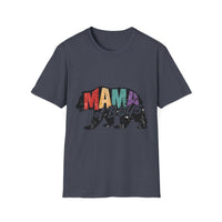 Load image into Gallery viewer, Mama of Boys T-Shirt, Softstyle Tee, Fun Gift for Moms, Casual Wear, Birthday Shirt, Family Outing Top
