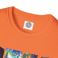 Load image into Gallery viewer, Life is Better by the Campfire Unisex T-Shirt, Cozy Camping Shirt, Outdoor Lover Gift, Nature Tee, Adventure Apparel
