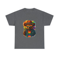 Load image into Gallery viewer, Pride Cowboy Bear T-Shirt | Rainbow LGBTQ+ Western Graphic Tee | Retro Gay Pride Shirt | Heart Glasses Bear | Yeehaw &amp; Be Gay Shirt
