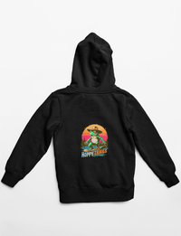 Load image into Gallery viewer, Hoppy Trails Cowboy Frog Skater Oversized Hoodie | Y2K Streetwear
