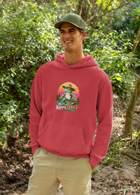 Load image into Gallery viewer, Hoppy Trails Cowboy Frog Skater Oversized Hoodie | Y2K Streetwear
