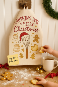 Load image into Gallery viewer, Christmas Hand Towel - &quot;Whisking You a Merry Christmas&quot;
