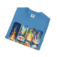 Load image into Gallery viewer, Life is Better by the Campfire Unisex T-Shirt, Cozy Camping Shirt, Outdoor Lover Gift, Nature Tee, Adventure Apparel
