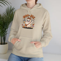 Load image into Gallery viewer, Cute Fall Tee – BOO-JEE Ghost Graphic – Spooky Season Apparel
