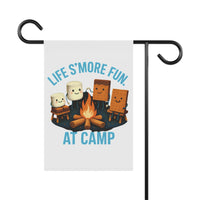 Load image into Gallery viewer, Campfire Fun Garden Banner | Outdoor Decor, Summer Celebration, Kids&#39; Camp, BBQ Party, Yard Sign
