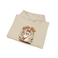 Load image into Gallery viewer, Cute Fall Tee – BOO-JEE Ghost Graphic – Spooky Season Apparel
