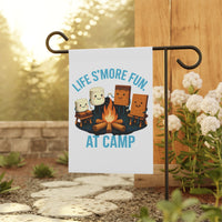 Load image into Gallery viewer, Campfire Fun Garden Banner | Outdoor Decor, Summer Celebration, Kids&#39; Camp, BBQ Party, Yard Sign
