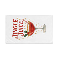 Load image into Gallery viewer, Jingle Juice Hand Towel - Festive Kitchen Decor for Holiday Entertaining
