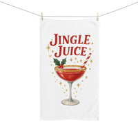 Load image into Gallery viewer, Jingle Juice Hand Towel - Festive Kitchen Decor for Holiday Entertaining
