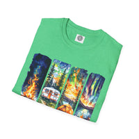 Load image into Gallery viewer, Life is Better by the Campfire Unisex T-Shirt, Cozy Camping Shirt, Outdoor Lover Gift, Nature Tee, Adventure Apparel
