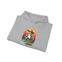 Load image into Gallery viewer, Hoppy Trails Cowboy Frog Skater Oversized Hoodie | Y2K Streetwear
