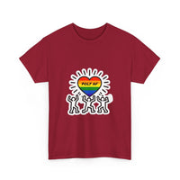 Load image into Gallery viewer, Pride Celebration Tee, Unisex Heavy Cotton Tee for LGBTQ+ Events, Polyamory Awareness Shirt, Rainbow Graphic T-Shirt, Festival Wear
