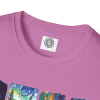 Load image into Gallery viewer, Life is Better by the Campfire Unisex T-Shirt, Cozy Camping Shirt, Outdoor Lover Gift, Nature Tee, Adventure Apparel
