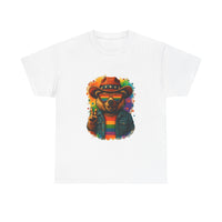 Load image into Gallery viewer, Pride Cowboy Bear T-Shirt | Rainbow LGBTQ+ Western Graphic Tee | Retro Gay Pride Shirt | Heart Glasses Bear | Yeehaw &amp; Be Gay Shirt
