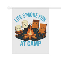 Load image into Gallery viewer, Campfire Fun Garden Banner | Outdoor Decor, Summer Celebration, Kids&#39; Camp, BBQ Party, Yard Sign
